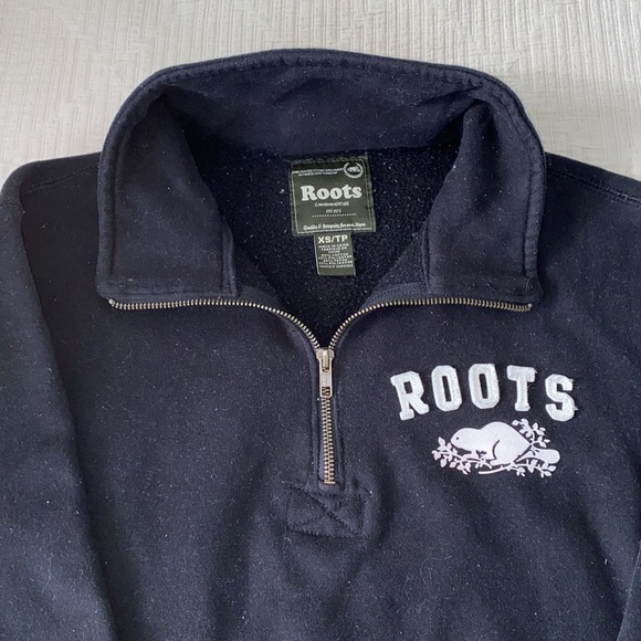Roots vintage long sleeve half zip - Picture 2 of 6